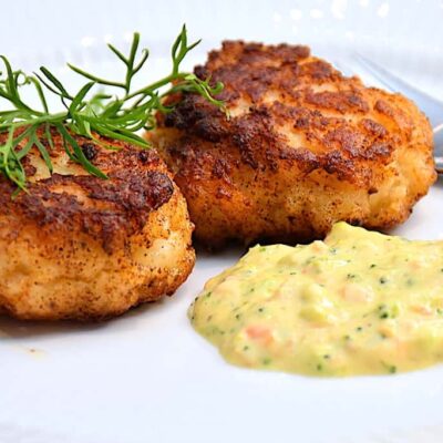 billede med fiskefrikadeller
