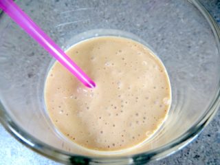 Nem og lækker milkshake med banan og Nutella, og den smager altså himmelsk godt. Foto: Newyorker By Heart, Madensverden.dk.