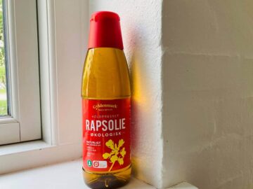 Billede med rapsolie.