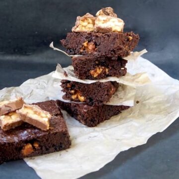 Brownies med Snickers