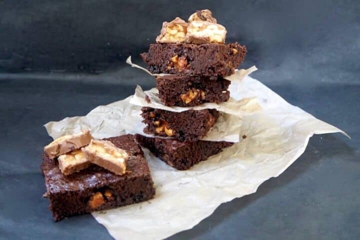 Brownies med Snickers