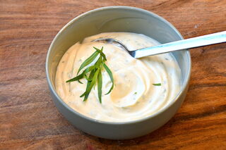 hjemmelavet bearnaise mayo