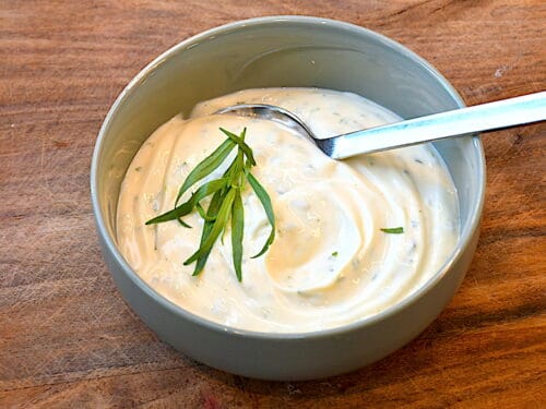 hjemmelavet bearnaise mayo