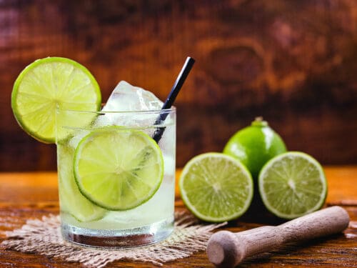 Caipirinha cocktail