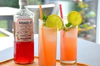 rabarber Gin Hass drink