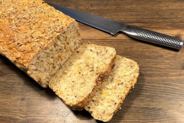 5-kornsbrød med gulerødder
