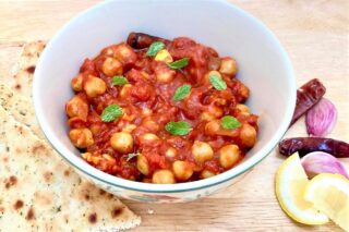 Chana Masala indisk ret