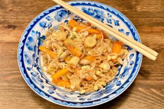 Chow mein - stegte nudler