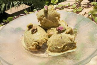 Hjemmelavet pistacieis