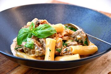 pasta med oksemørbrad