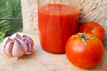 Billede af hjemmelavet tomatpassata.