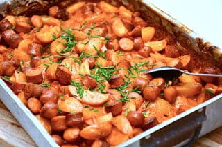 Ejners pølsemix opskrift