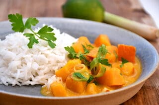 græskar curry kødfri gryderet