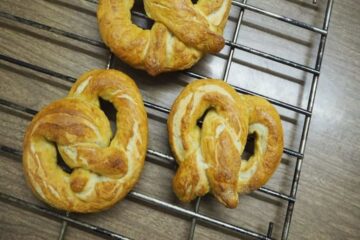 Hjemmelavet pretzel