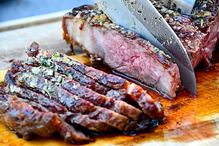 wagyu ribeye steak tilberedt medium
