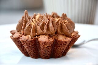 chokokage med nutellacreme