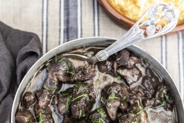 Dyreragout med rodfrugtmos