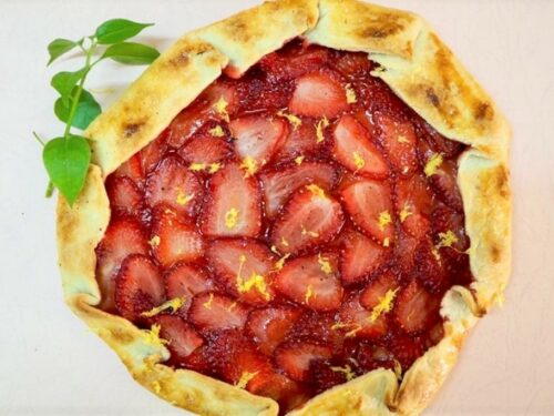 Jordbærgalette