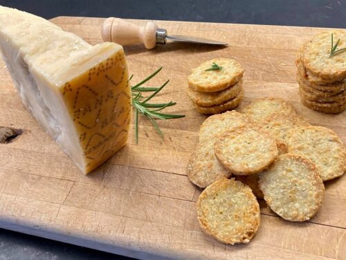 Ostekiks med Grana Padano