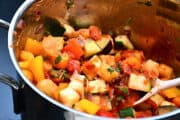ratatouille i gryde