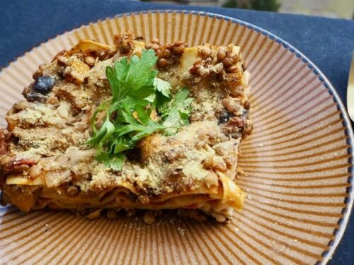 Vegansk lasagne