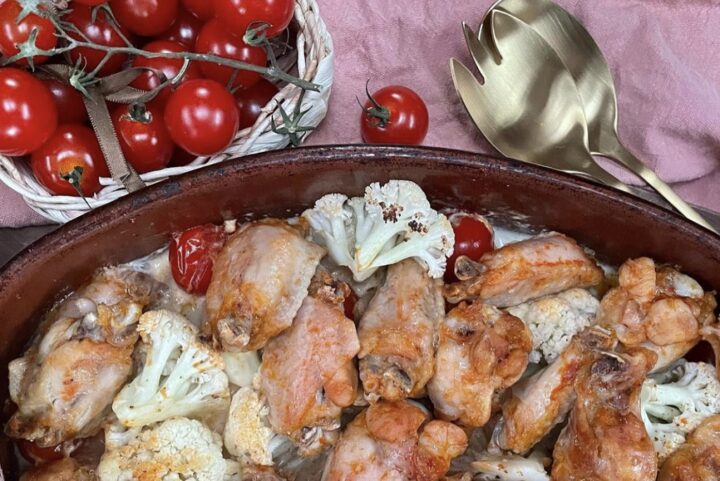 Blomkål hot wings