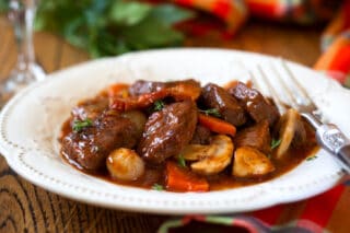 billede med boeuf bourguignon