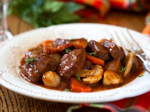 billede med boeuf bourguignon