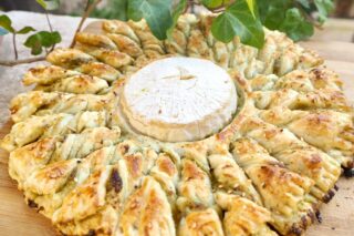 Butterdej med camembert