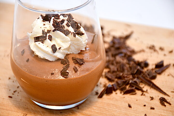 billede med chokolademousse