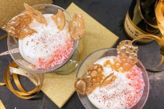 billede med champagnemousse