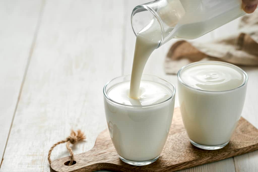 Billede med kefir.
