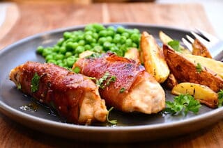 kylling med parmaskinke