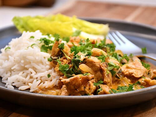 kylling stroganoff