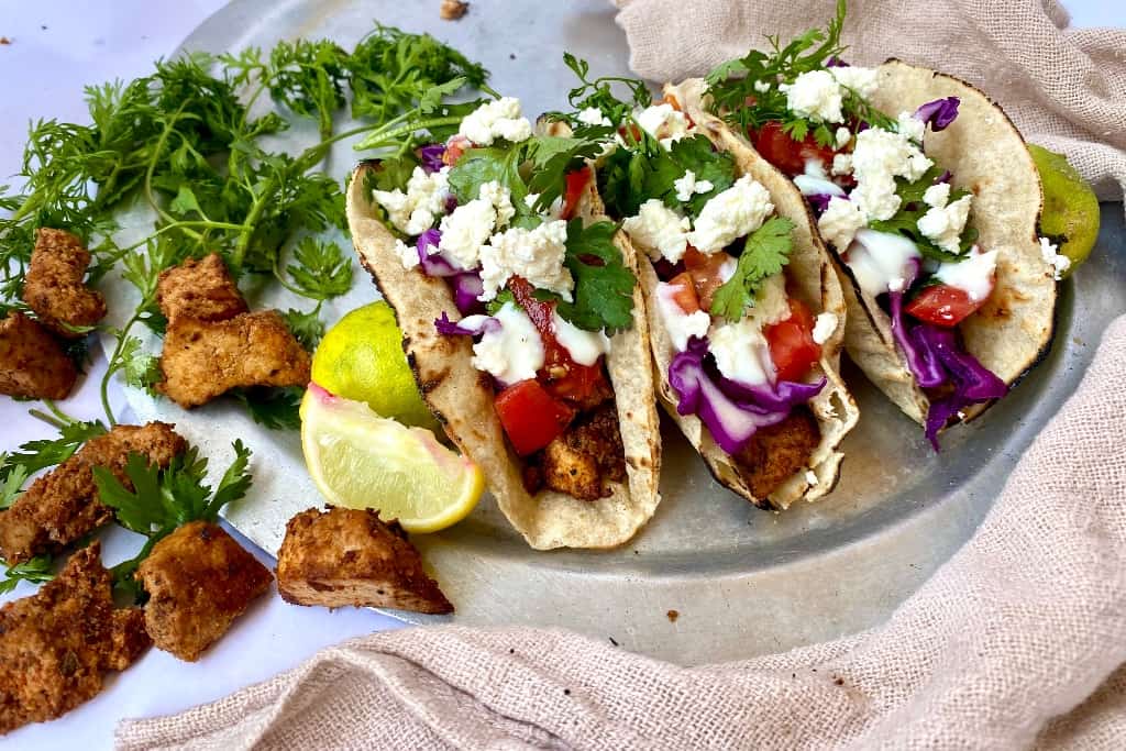 Vegetar tacos