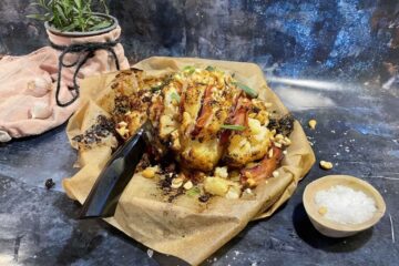 Hasselback blomkål