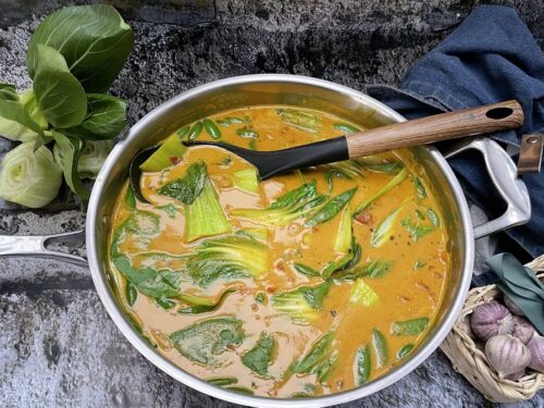 Pak choi i karrysovs