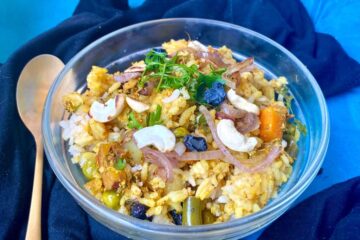 Vegetarisk dum biryani