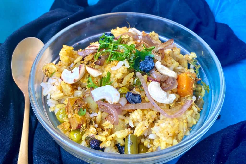 Vegetarisk dum biryani