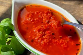 Hjemmelavet chiliolie