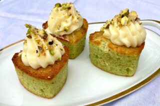 billede med pistaciemuffins