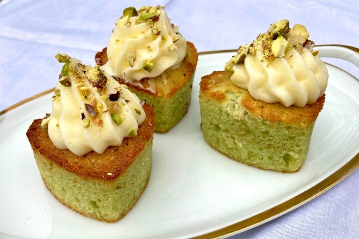 billede med pistaciemuffins