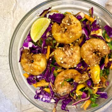 Vietnamesisk salat med rejer