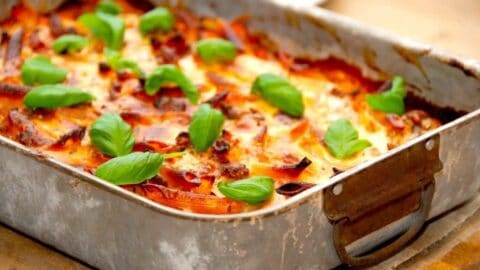billede med lasagnette