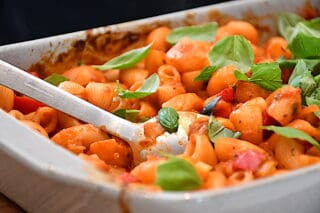 billede med simpel pastaret
