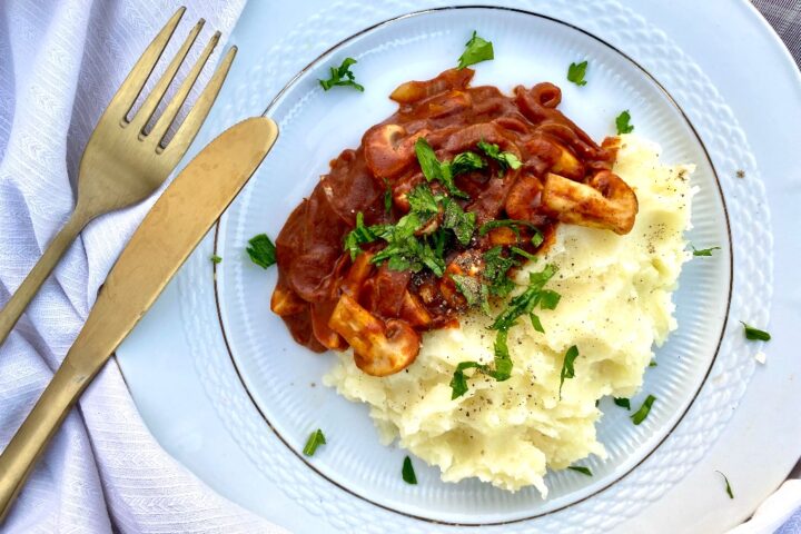 Vegetarisk stroganoff