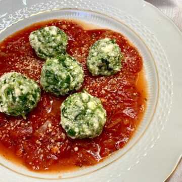 Malfatti italiensk vegetarret