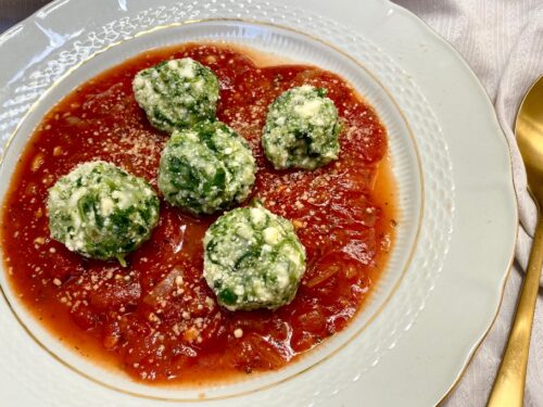 Malfatti italiensk vegetarret