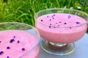 Rabarbermousse med vanilje