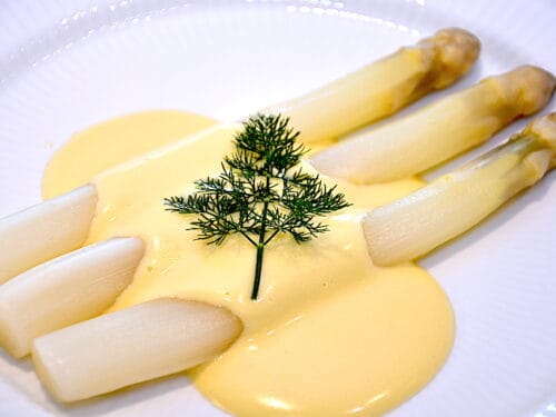 billede med sauce mousseline
